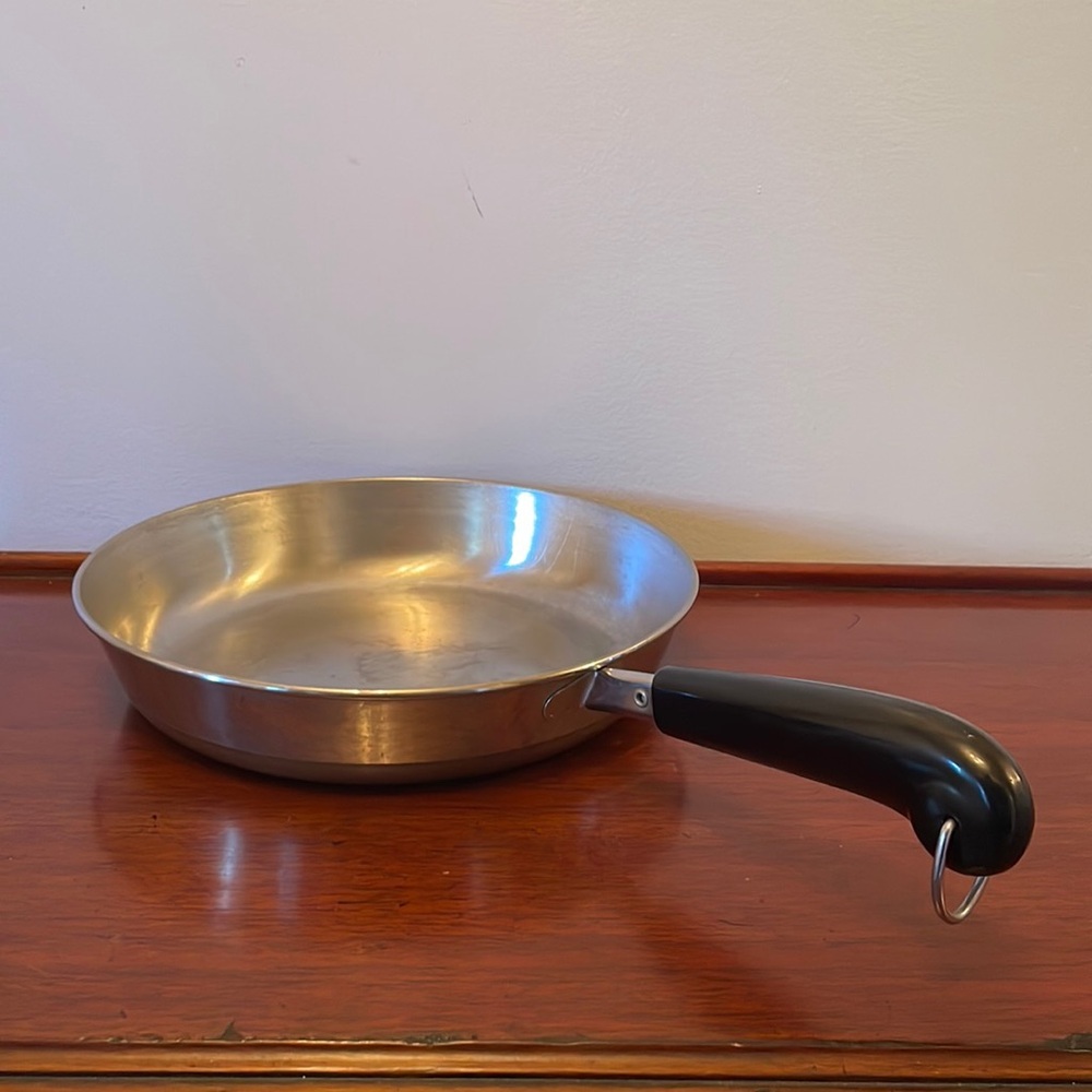 Vintage Revere Ware Copper Bottom 10” Pan / Skillet
